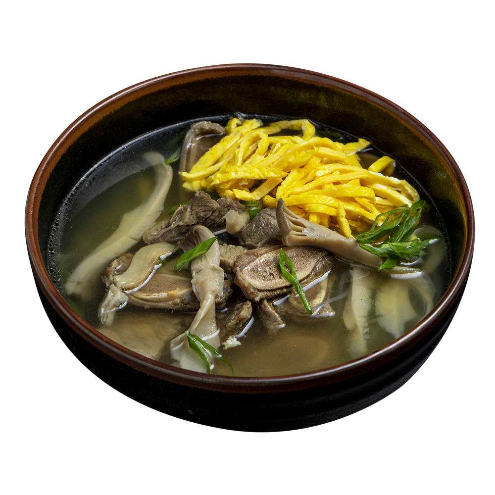 Korean beef rib soup