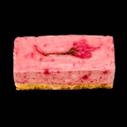 Raspberry Cake with Sakura