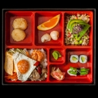 Bento 2 with Miso soup